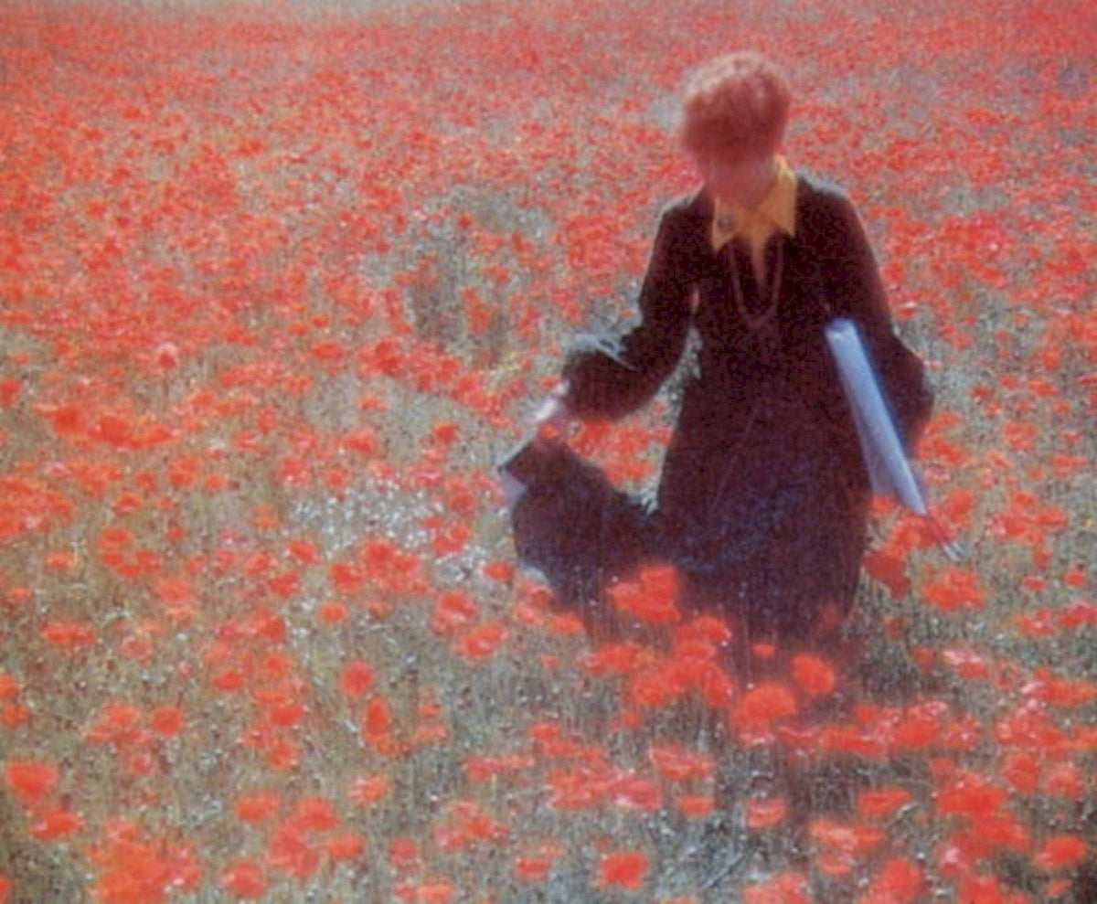 Poppy Notebook Provence 1980s Vintage Retro Advert
