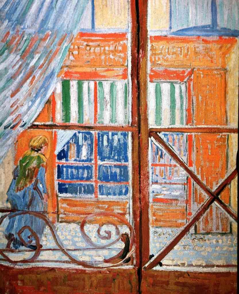 Pork Butchers Shop Seen From Window Van Gogh A4 Photo Print