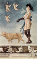 Pornocrates Felicien Rops Symbolism A4 Photo Print