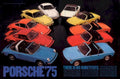 Porsche 75 Models 1970s Vintage Retro Advert