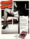 Porsche 911 Model 1990s Vintage Retro Advert