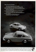 Porsche 911 Vintage 2 1960s Vintage Retro Advert