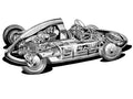 Porsche Cisitalia Type 360 cutaway A4 Photo Print