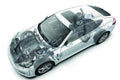 Porsche Panamera cutaway A4 Photo Print