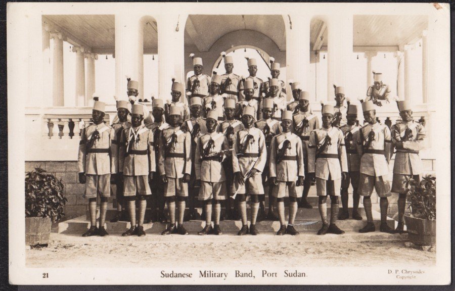 Port Sudan Sudanese Military Band Vintage A4 Photo Print