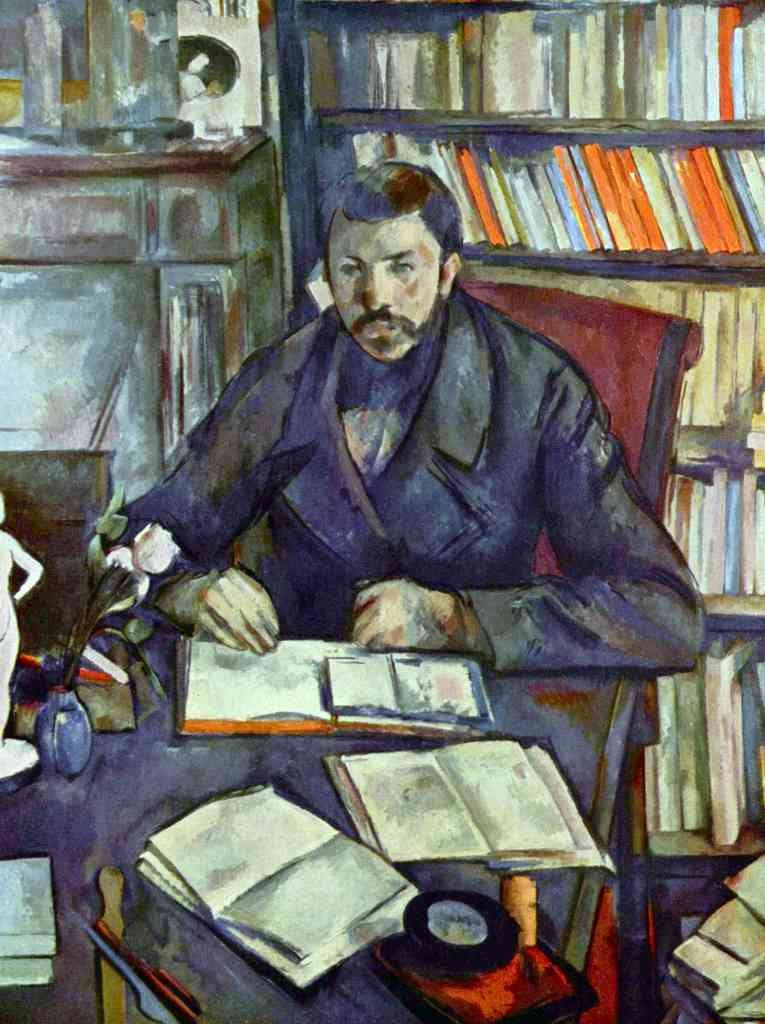Portait Of Gustave Geffroy Cezanne A4 Photo Print