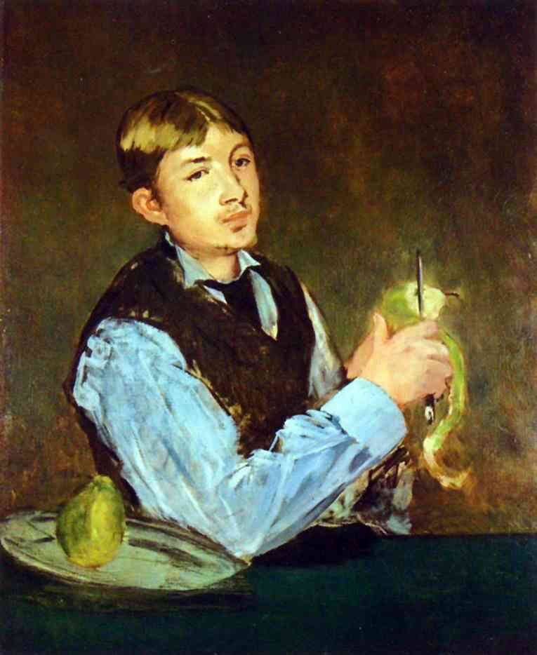 Portait Of Leon Leenhoff Manet A4 Photo Print