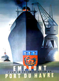 PortduHavre Advert A4 Photo Print