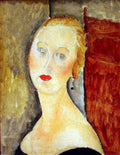 Portrait De Germaine Survage Modigliani A4 Photo Print