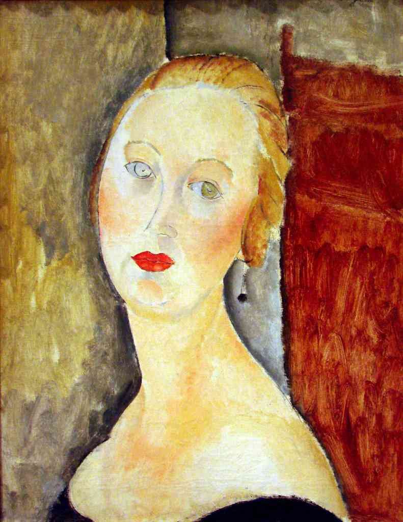 Portrait De Germaine Survage Modigliani A4 Photo Print