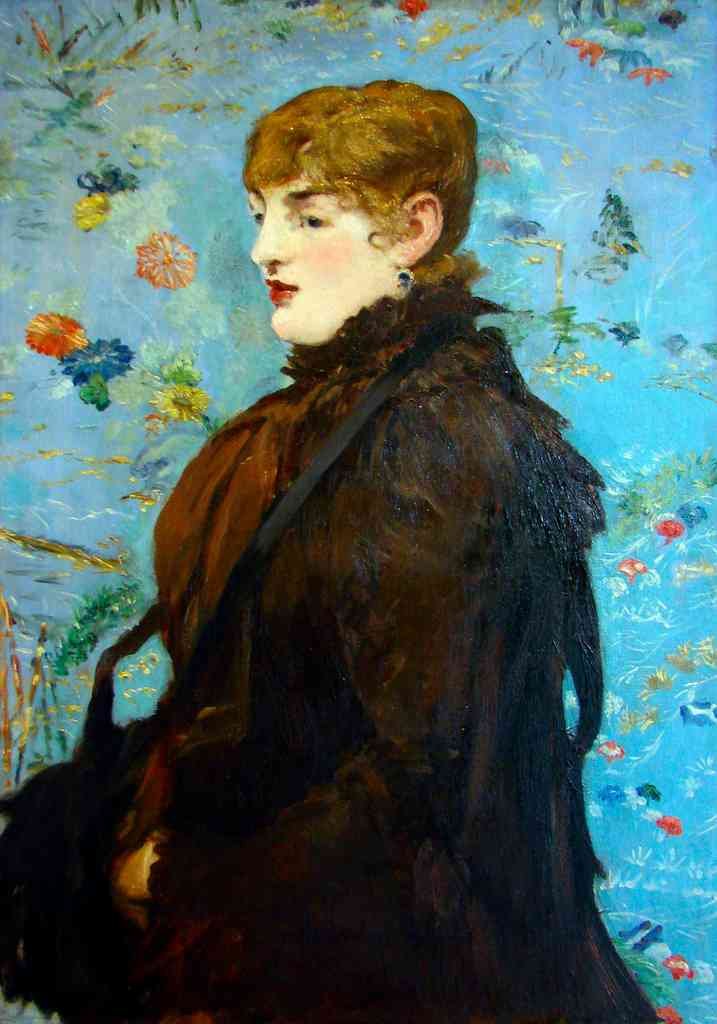 Portrait De Mery Laurent 1882 Manet A4 Photo Print