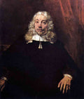 Portrait Of A Blonde Manby Rembrandt A4 Photo Print