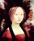 Portrait Of A Dame Ginevra Benci Da Vinci A4 Photo Print