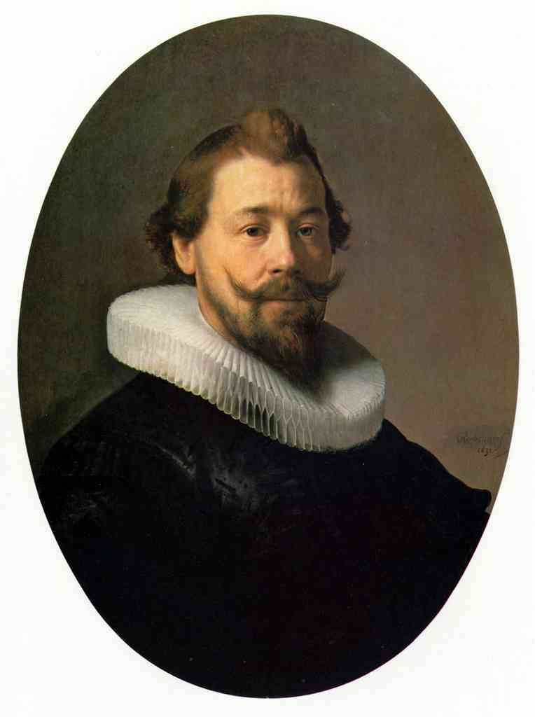 Portrait Of A Man 1 Rembrandt A4 Photo Print