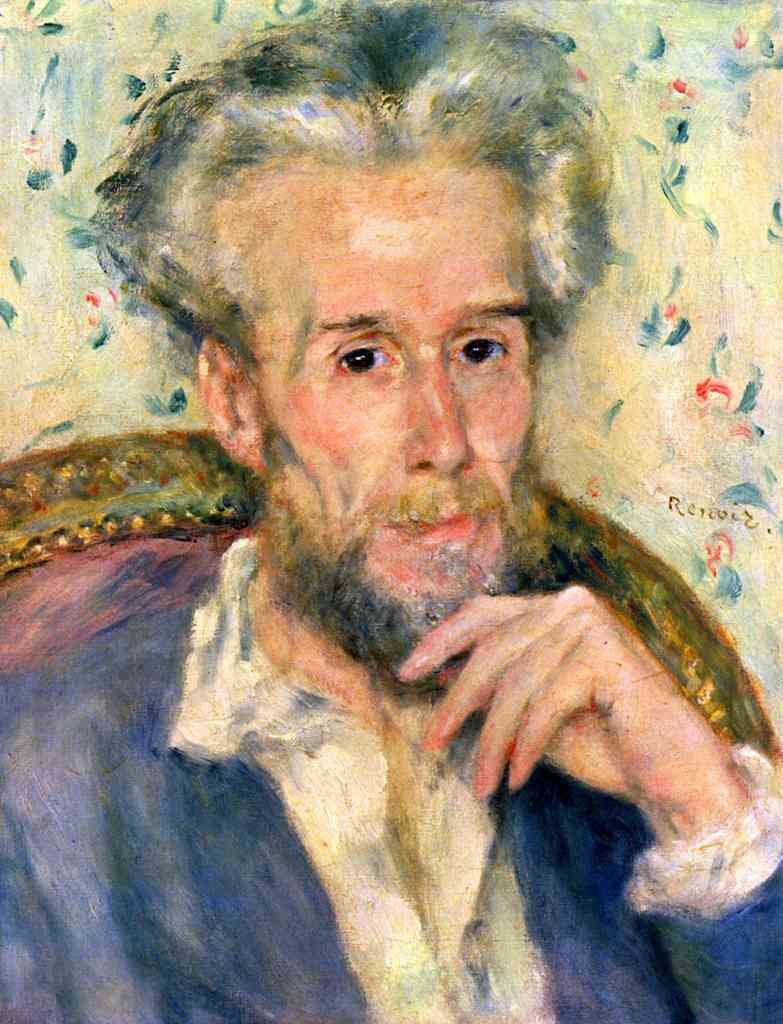Portrait Of A Man Renoir A4 Photo Print