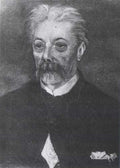 Portrait Of A Man With Moustache Paris 1886 1887 A4 Photo Print