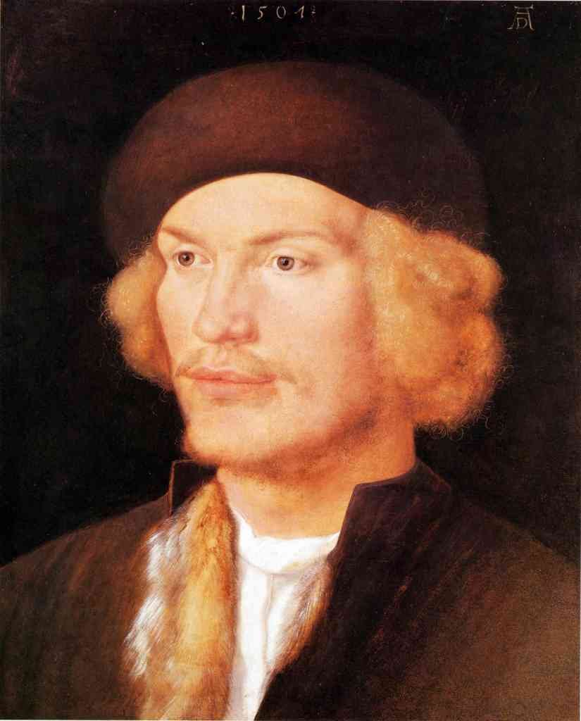 Portrait Of A Young Man 2 Durer A4 Photo Print