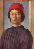 Portrait Of A Young Man With Red Hat 2 Botticelli A4 Photo Print