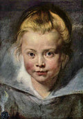 Portrait Of Clara Serena Rubens Rubens A4 Photo Print