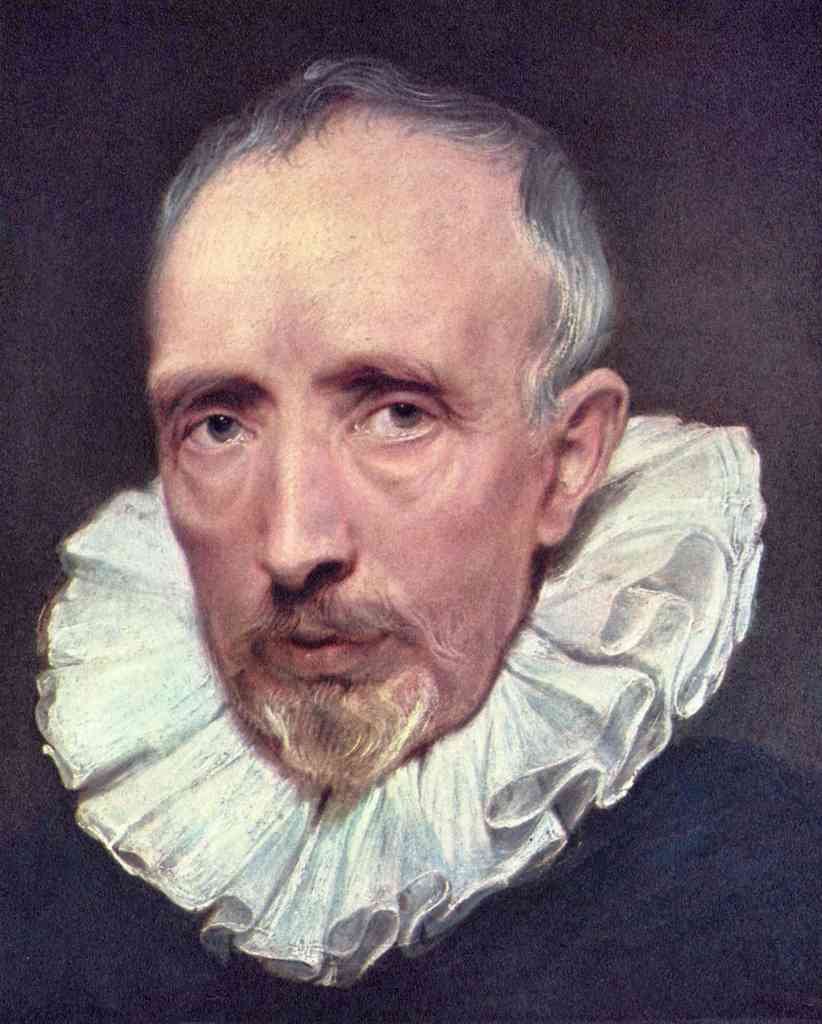 Portrait Of Cornelius Van Der Geest Van Dyck A4 Photo Print