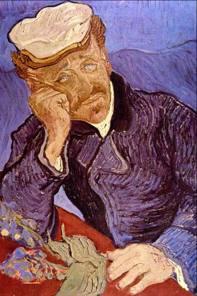 Portrait Of Dr Gachet Van Gogh Impressionism A4 Photo Print