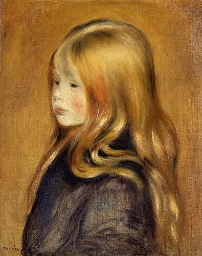 Portrait Of Edmond Renoir Jr 1888 A4 Photo Print