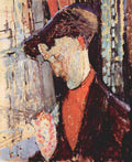 Portrait Of Frank Burty Haviland Modigliani A4 Photo Print