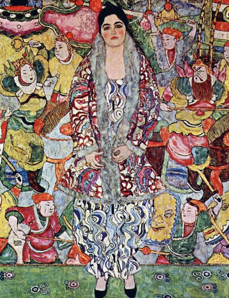 Portrait Of Frederika Maria Beer Klimt A4 Photo Print