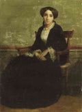 Portrait Of Genevieve Bouguereau 1850 Bouguereau A4 Photo Print