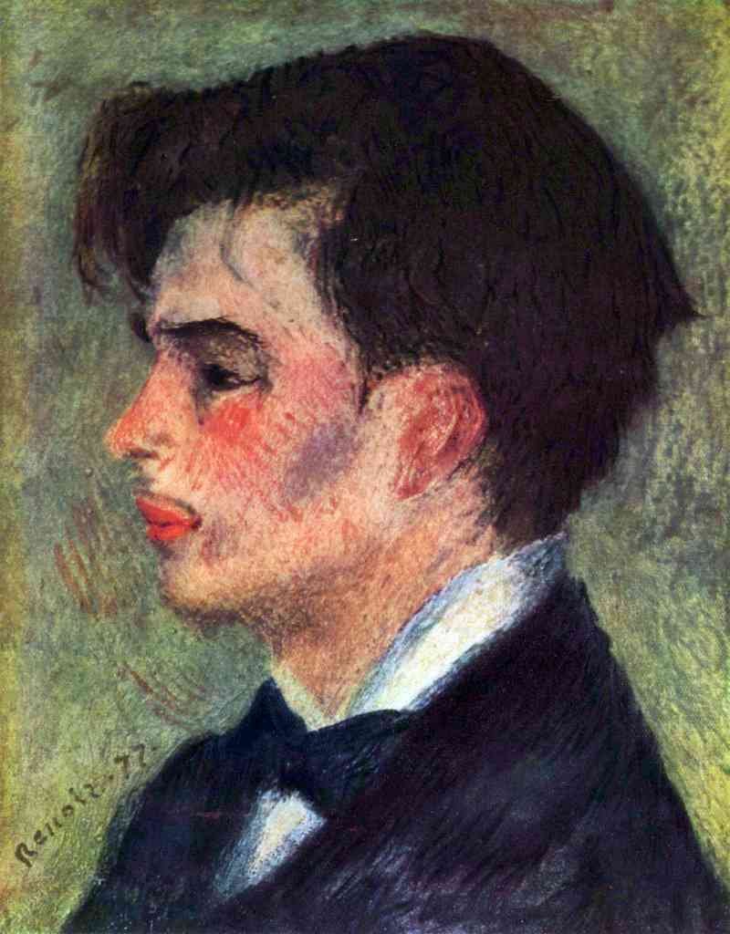 Portrait Of Georges Riviere Renoir A4 Photo Print