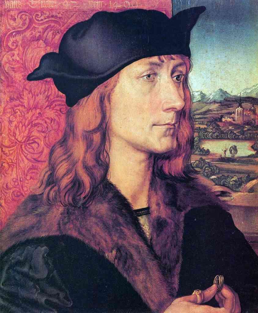Portrait Of Hans Tucher Durer A4 Photo Print