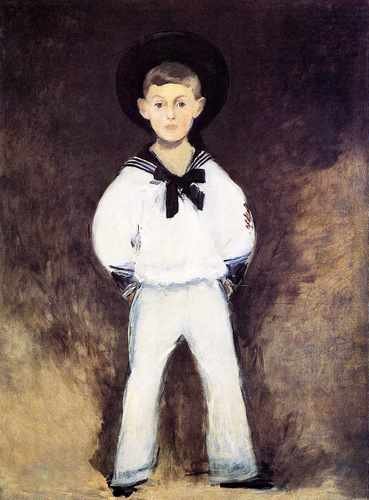 Portrait Of Henry Bernstein As A Child 1881 A4 Photo Print