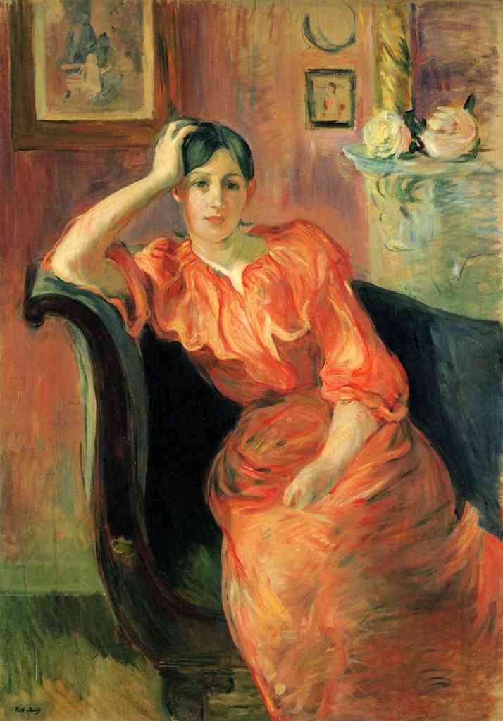 Portrait Of Jeanne Pontillon Morisot A4 Photo Print