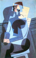Portrait Of Madame Josette Gris Juan Gris Abstract Art A4 Photo Print