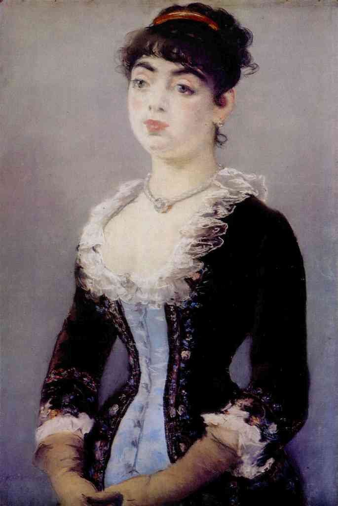 Portrait Of Madame Michel Levy Manet A4 Photo Print