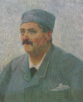 Portrait Of Man With Cap Paris 1886 1887 A4 Photo Print