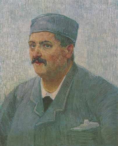 Portrait Of Man With Cap Paris 1886 1887 A4 Photo Print