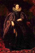 Portrait Of Marchesa Balbi Van Dyck A4 Photo Print