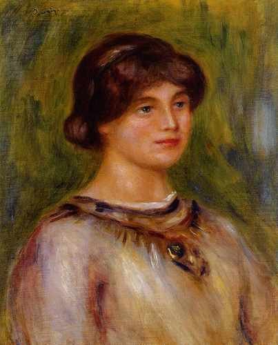 Portrait Of Marie Lestringuez 1912 A4 Photo Print