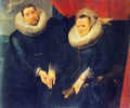 Portrait Of Married Couple Wg A4 Photo Print