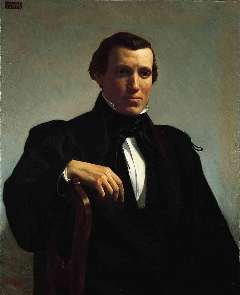 Portrait Of Monsieur M Bouguereau A4 Photo Print