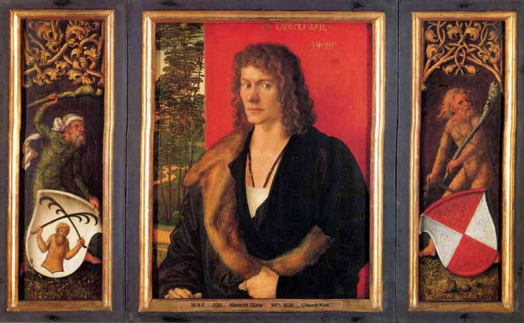 Portrait Of Oswald Krell Durer A4 Photo Print