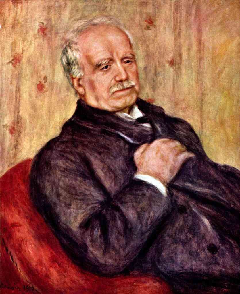 Portrait Of Paul Durand Ruel Renoir A4 Photo Print