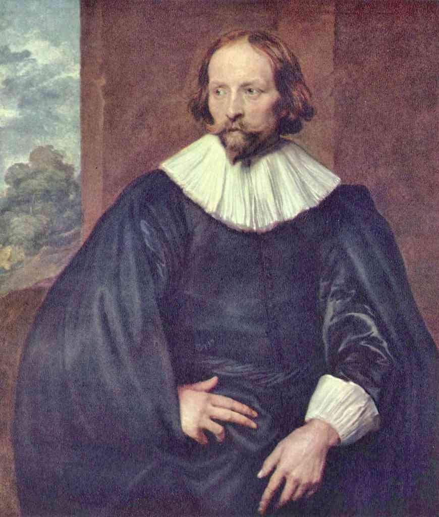 Portrait Of Quintijn Simons Van Dyck A4 Photo Print