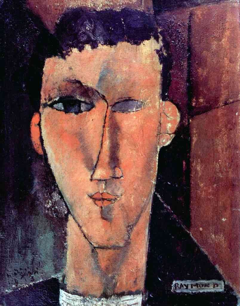 Portrait Of Raymond Modigliani A4 Photo Print