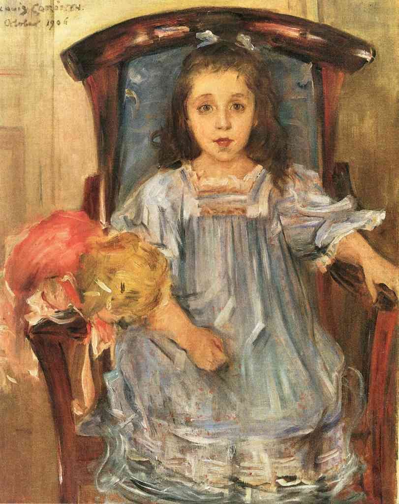 Portrait Of Sophie Cassirer Lovis Corinth Impressionism European A4 Photo Print