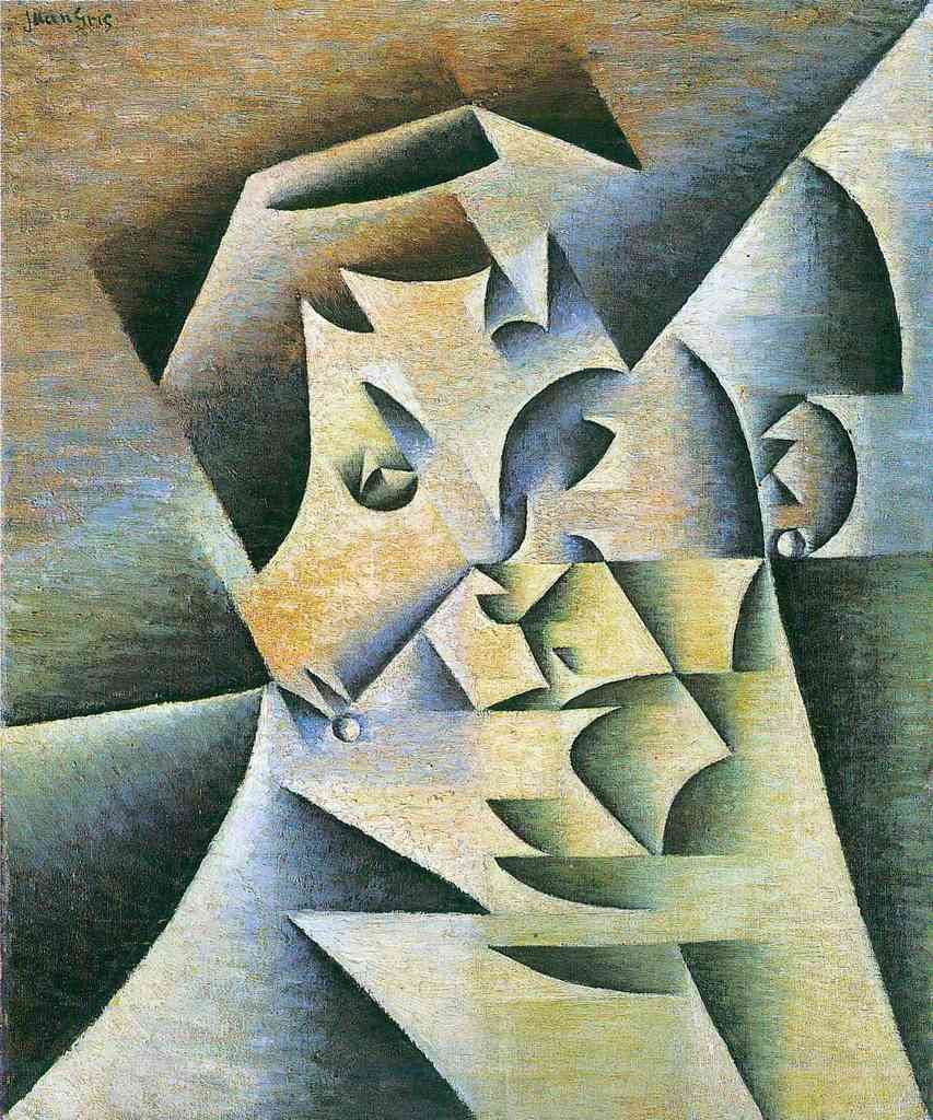 Portrait Of The Mother Of The Artist Juan Gris Abstract Art A4 Photo Print