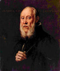 Portrait Of The Sculptor Jacopo Sansovino Tintoretto A4 Photo Print