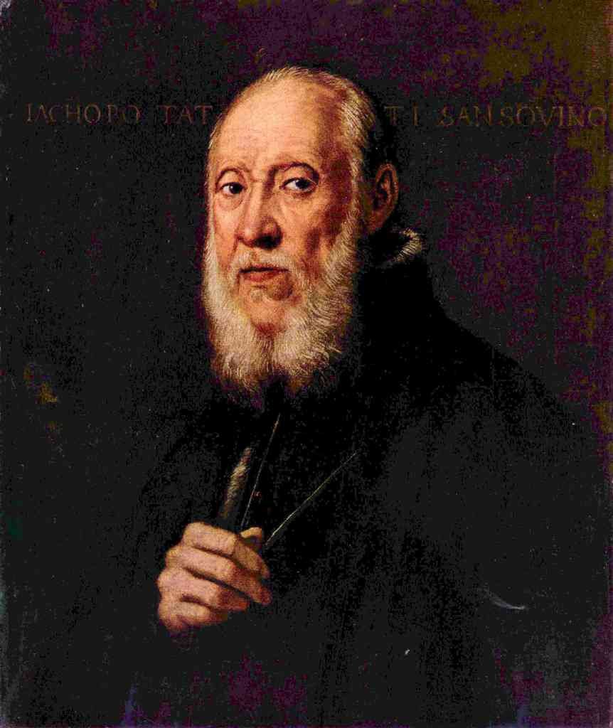 Portrait Of The Sculptor Jacopo Sansovino Tintoretto A4 Photo Print
