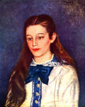 Portrait Of Therese Berard Renoir A4 Photo Print
